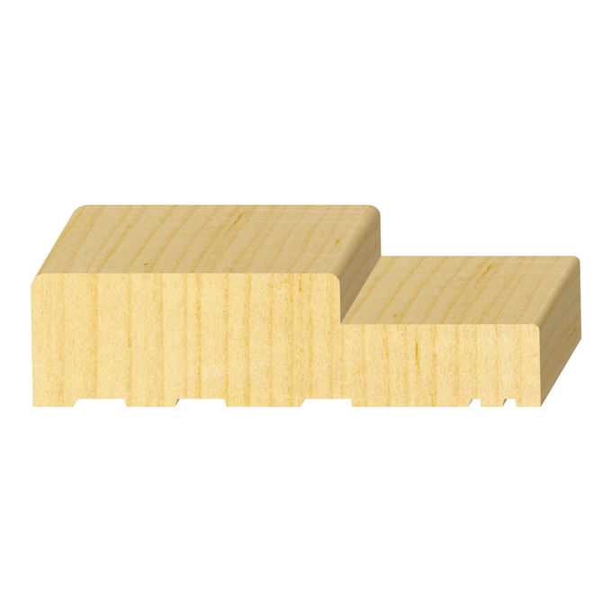 #458 FJ Pine Exterior Jamb with 1-3/4&quot; Rab&#39;t 11/16&quot; x 4-5/8&quot;