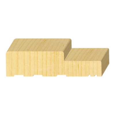 #458 FJ Pine Exterior Jamb with 1-3/4&quot; Rab&#39;t 11/16&quot; x 4-5/8&quot;