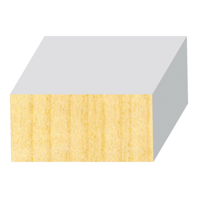 Non-Treated S1S2E (1x2) FJ Pine  23/32&quot; x 1-1/2&quot;