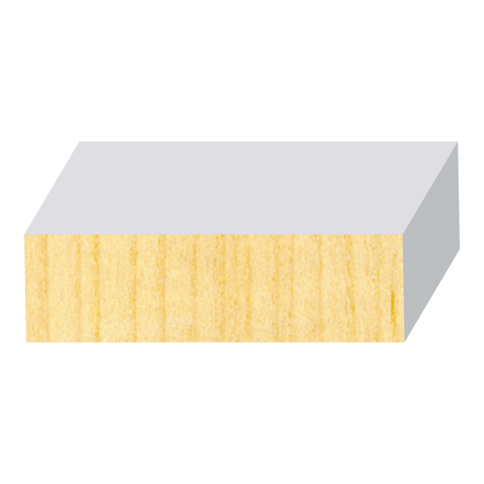 Non-Treated S1S2E (1x3) FJ Pine  23/32&quot; x 2-1/2&quot;
