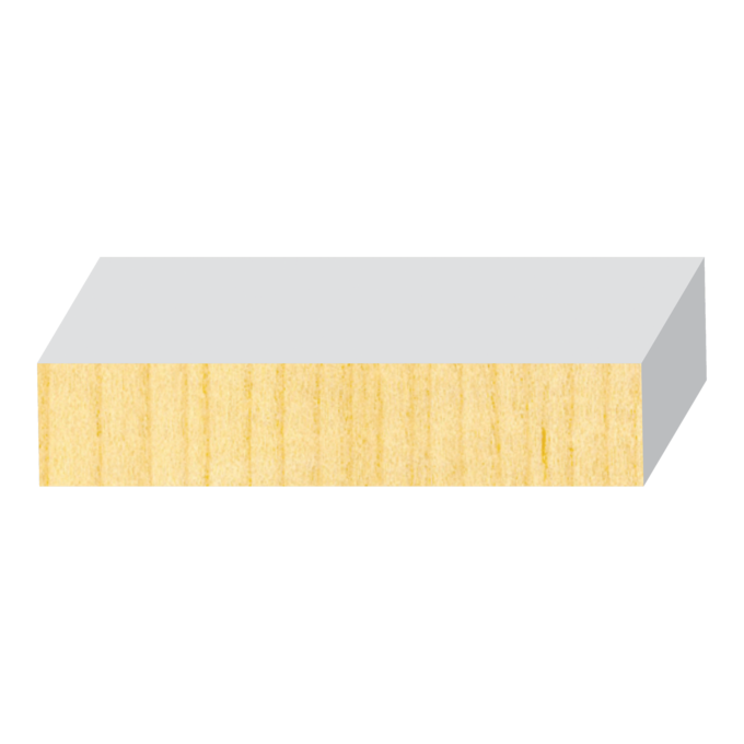 Non-Treated S1S2E (1x4) FJ Pine  23/32&quot; x 3-1/2&quot;