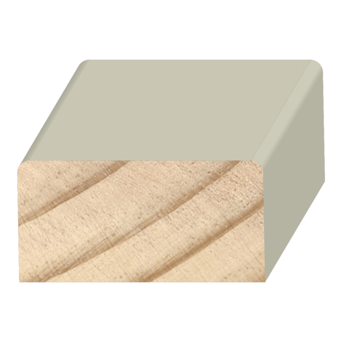 1X2 S1S Trimboard Exterior Wood  3/4&quot; x 1-1/2&quot; x 16 feet