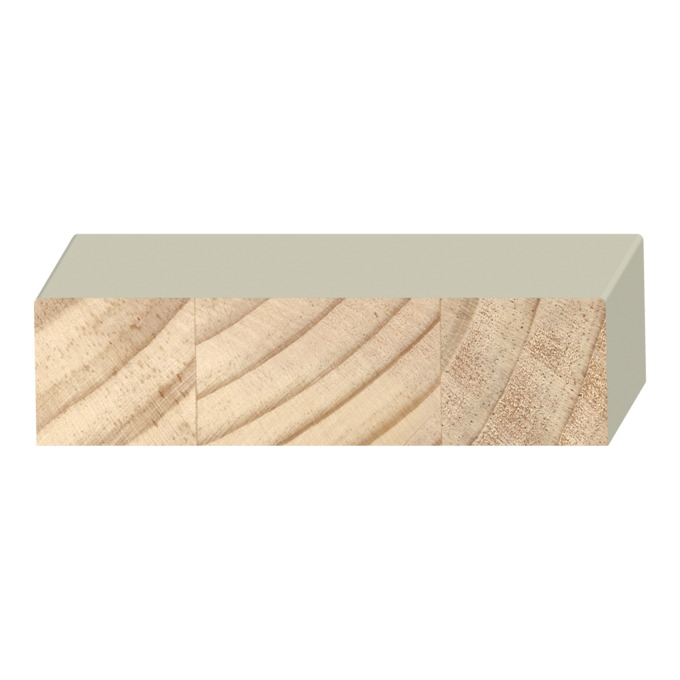 2X6 S1S Trimboard Exterior Wood  1-1/2&quot; x 5-1/2&quot;