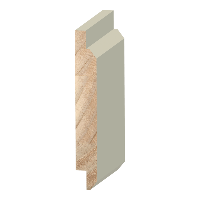 V-Rustic Siding Exterior Wood 3/4&quot;x 5-1/2&quot;