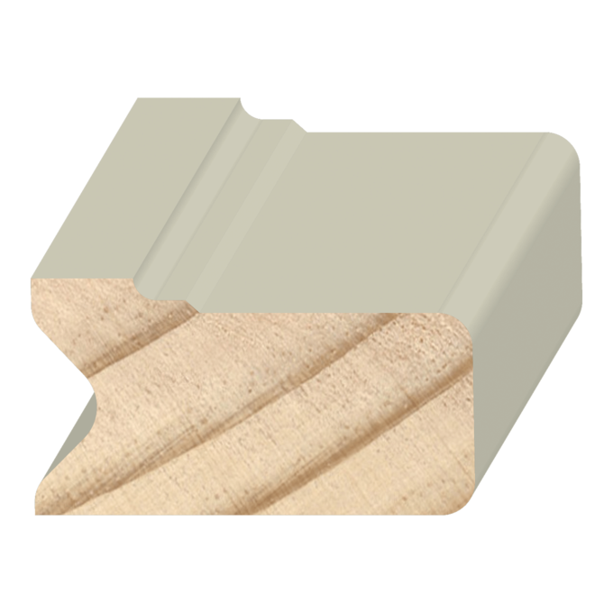 Stucco Mould Exterior Wood  13/16&quot; x 1-1/2&quot; x 17 feet