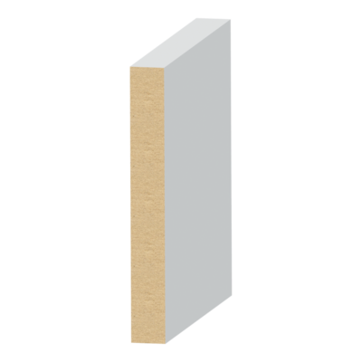 S3S MDF Baseboard 1/2&quot; x 4&quot; x 16 feet
