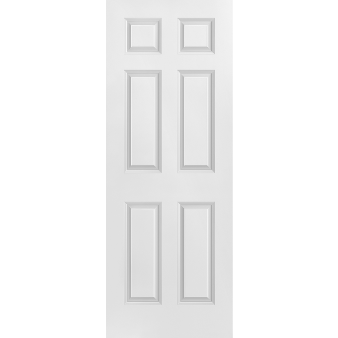 6-Panel Single Prehung Door