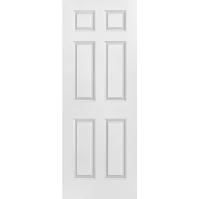 6-Panel Single Prehung Door
