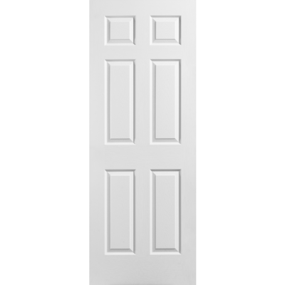6-Panel Single Prehung Door