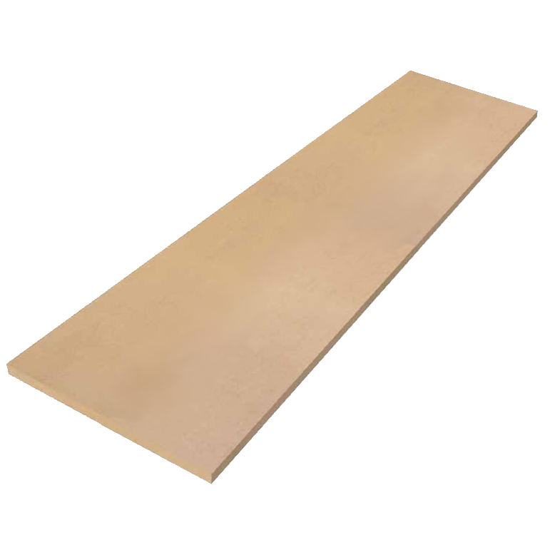 Bullnose Edge MDF Shelving 11/16&quot; x 11-1/4&quot; x 16 feet