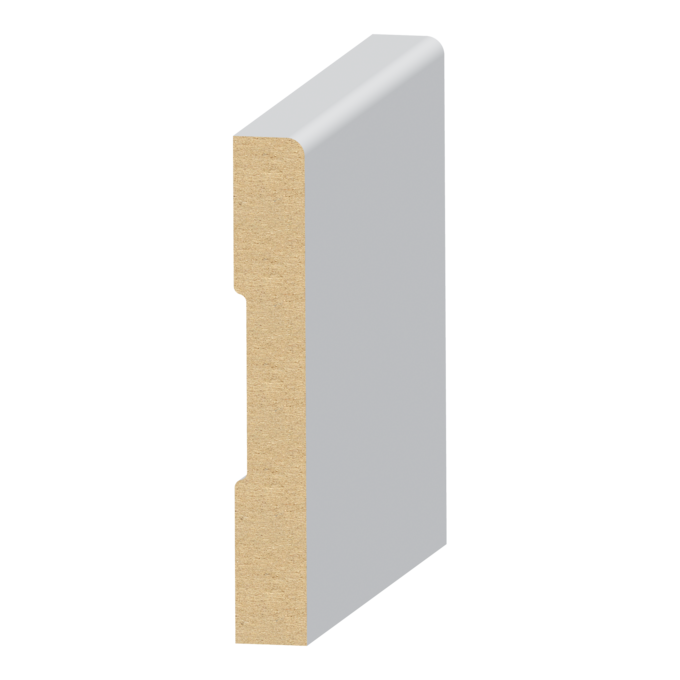 R.E. MDF Baseboard 7/16&quot; x 3&quot; x 16 feet