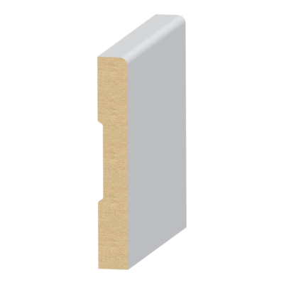 R.E. MDF Baseboard 7/16&quot; x 3&quot; x 16 feet