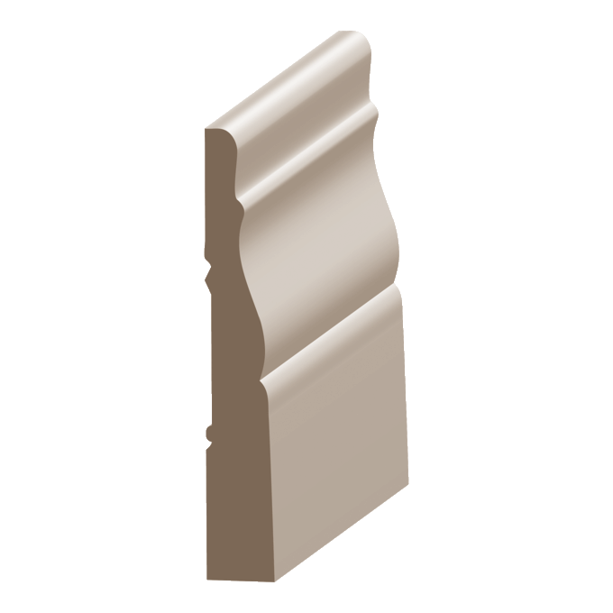 Flex #356 Colonial Baseboard 1/2&quot; x 3-1/4&quot;  to match MDF
