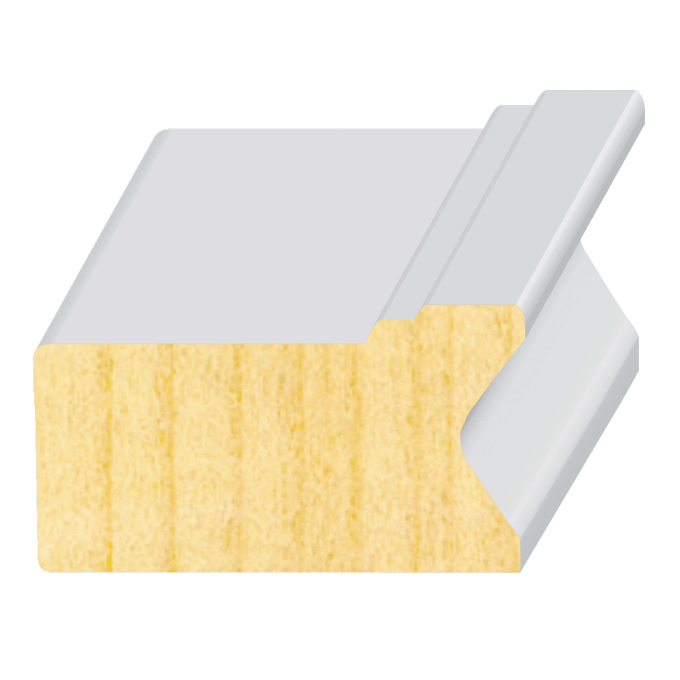 Stucco Mold FJ Pine Exterior Molds  13/16" x 1-1/2"