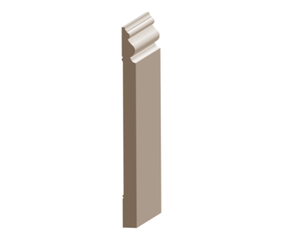 Flex Santa Fe Baseboard 9/16&quot; x 9-1/4&quot; to match MDF