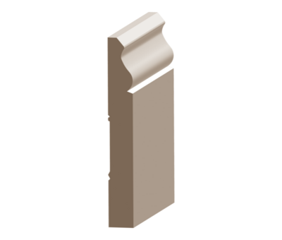Flex Vintage Baseboard 9/16&quot; x 5-1/4&quot; to match MDF