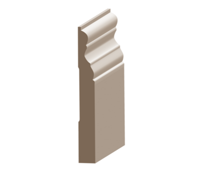 Flex Del Mare Baseboard 9/16&quot; x 5-1/4&quot; to match MDF