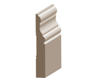 Flex Del Mare Baseboard 9/16&quot; x 4-1/2&quot; to match MDF