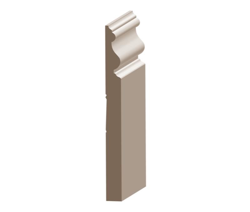 Flex Imperial Baseboard 9/16&quot; x 8-1/4&quot; to match MDF