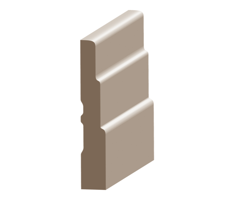 Flex 3 Step Base Baseboard 1/2&quot; x 3-1/2&quot; to match MDF