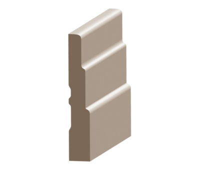Flex 3 Step Base Baseboard 1/2&quot; x 3-1/2&quot; to match MDF