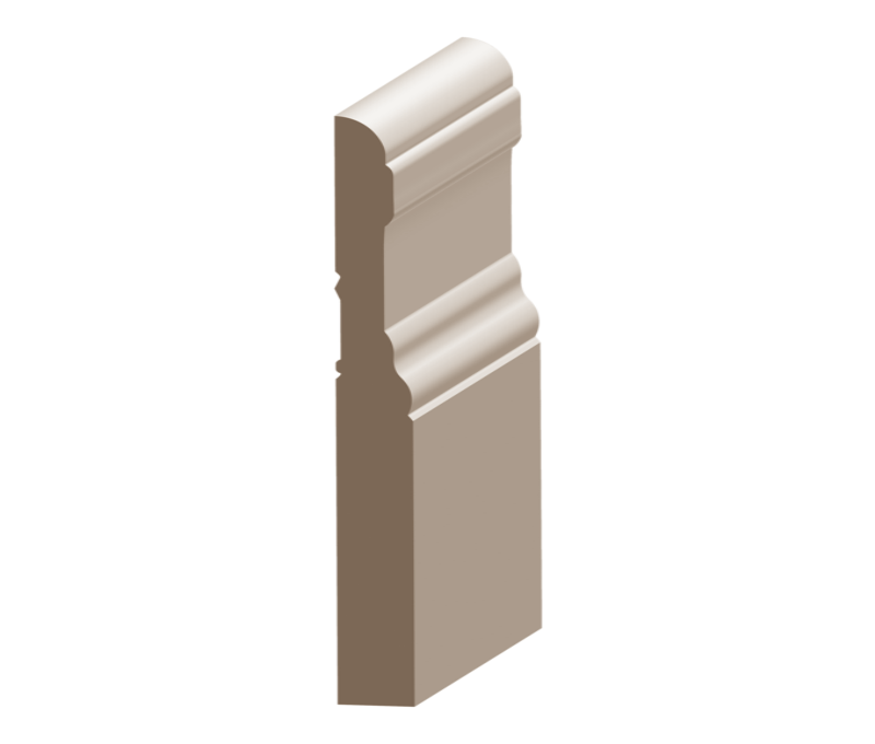 Flex Solano Baseboard 9/16&quot; x 5-1/4&quot; to match MDF