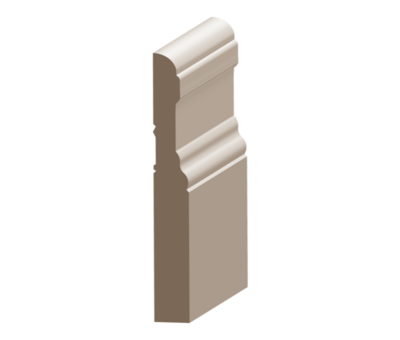 Flex Solano Baseboard 9/16&quot; x 5-1/4&quot; to match MDF