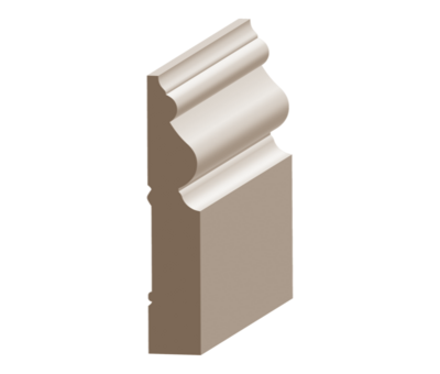 Flex Santa Fe Baseboard 9/16&quot; x 3-1/2&quot; to match MDF