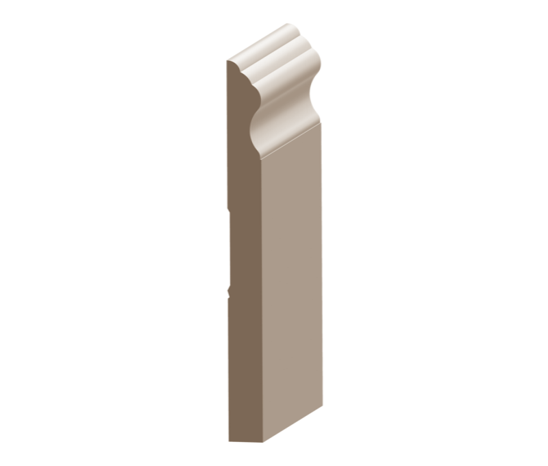 Flex Mission Bay Baseboard 9/16&quot; x 7-1/4&quot; to match MDF