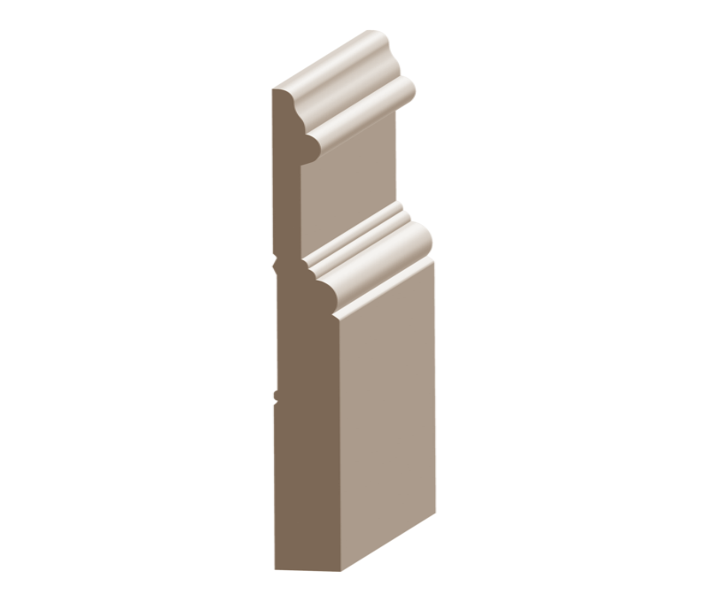 Flex Santa Clara Baseboard 11/16&quot; x 5-3/4 to match MDF