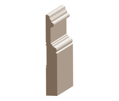 Flex Santa Clara Baseboard 11/16&quot; x 5-3/4 to match MDF