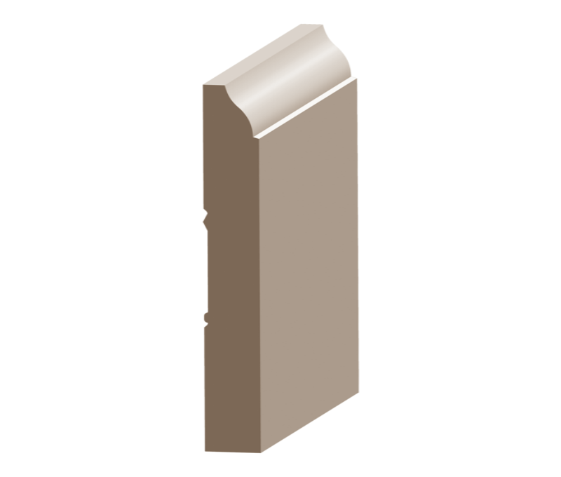 Flex Coronado Baseboard 9/16&quot; x 4-1/4&quot; to match MDF