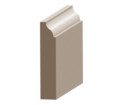 Flex Coronado Baseboard 9/16&quot; x 3-1/4&quot; to match MDF