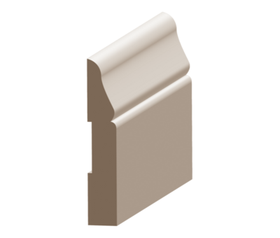 Flex #711 Baseboard 3/8&quot; x 2-1/2&quot; to match MDF
