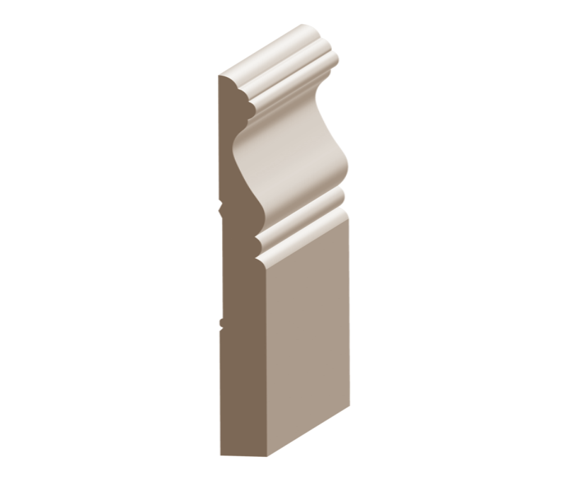 Flex Cape Cod Baseboard 9/16&quot; x 5-1/4&quot; to match MDF