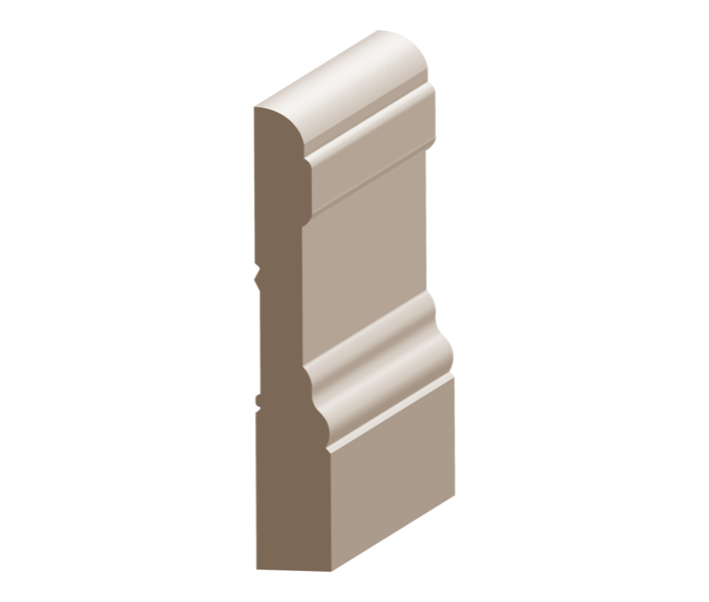 Flex Solano Baseboard 9/16&quot; x 4-1/4&quot; to match MDF