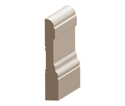 Flex Solano Baseboard 9/16&quot; x 4-1/4&quot; to match MDF