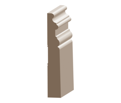 Flex Savannah Baseboard 1&quot; x 7-3/8&quot; to match MDF