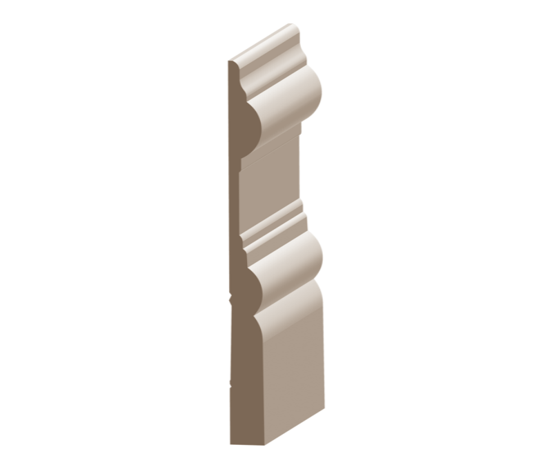 Flex Laguna Baseboard 9/16&quot; x 7-1/4&quot; to match MDF