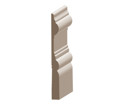 Flex Laguna Baseboard 9/16&quot; x 7-1/4&quot; to match MDF