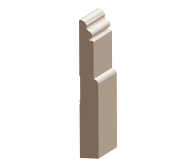 Flex Camden Baseboard 1&quot; x 8-1/2&quot; to match MDF