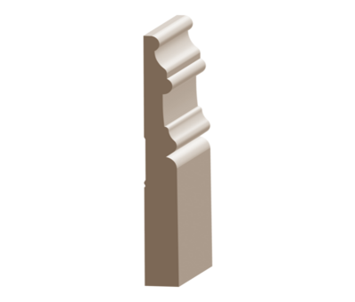 Flex Savannah Baseboard 1&quot; x 8-1/2&quot; to match MDF