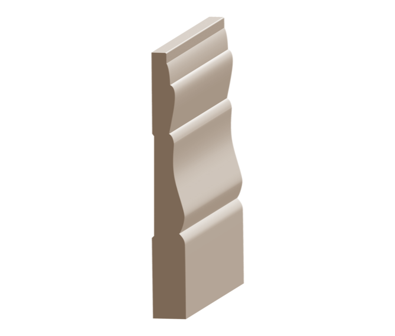 Flex #566 Baseboard 9/16&quot; x 5-1/4&quot; to match MDF