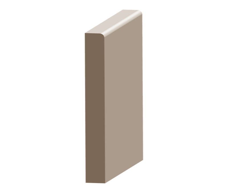 Flex R.E. Baseboard 1/2&quot; x 4-1/2&quot;  to match MDF