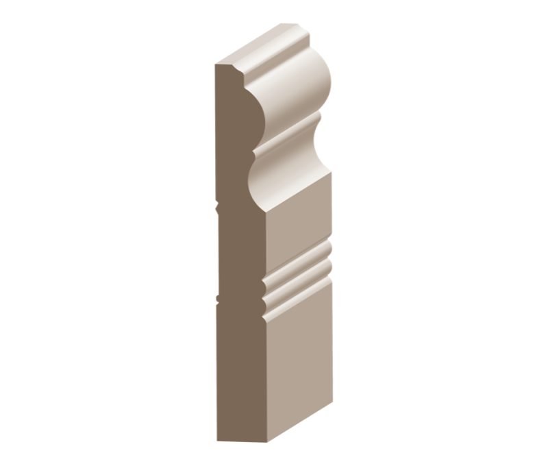Flex Savannah Baseboard 3/4&quot; x 6-1/2&quot; to match MDF