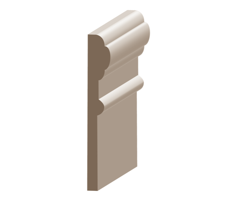 Flex Traditional Chair Rail 5/8&quot; x 4-1/2&quot; to match MDF