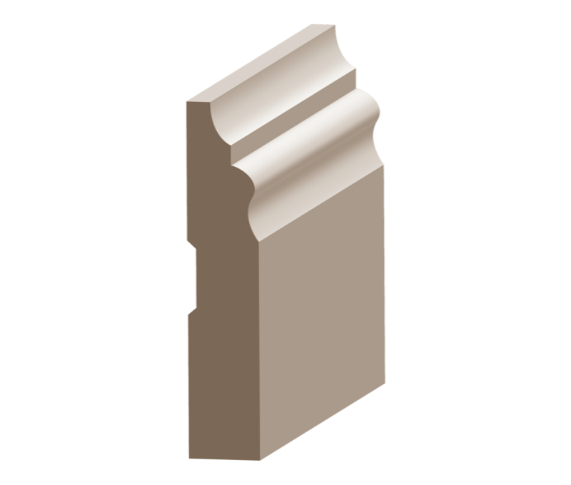 Flex Edgewood Baseboard 9/16" x 3-1/4" to match FJ Pine