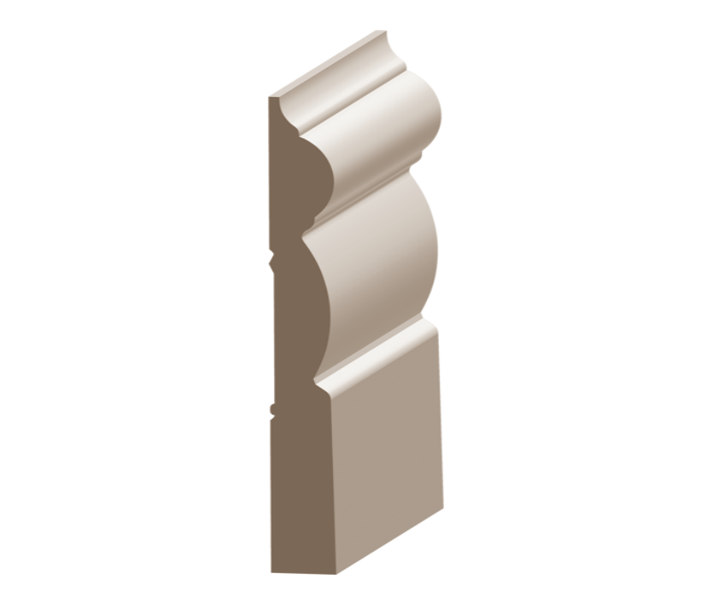 Flex Mission Baseboard 9/16&quot; x 5&quot; to match FJ Pine