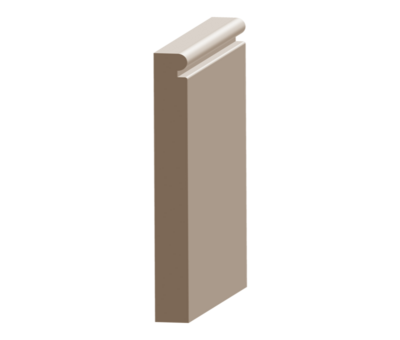 Flex Contemporary Baseboard 9/16&quot; x 5-1/4&quot; to match FJ Pine
