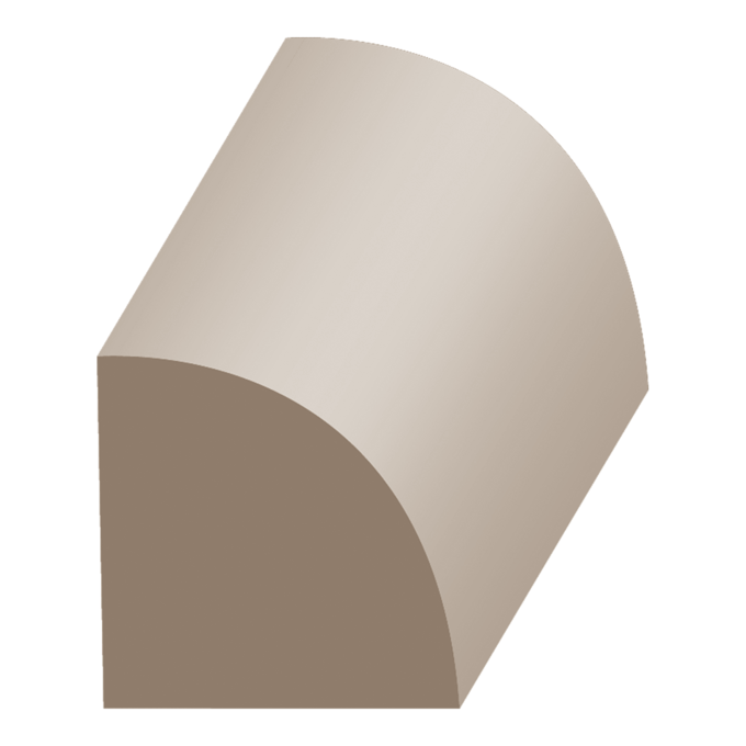 Flex Quarter round 11/16" x 11/16" to match FJ Pine Flex Quarter round 11/16" x 11/16" to match FJ Pine